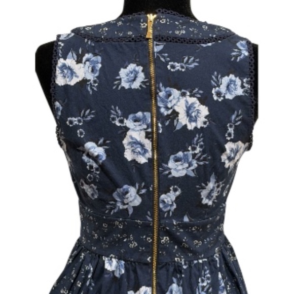 🌸 Kate Spade New York Floral Sleeveless Dress – Size 4 - Picture 4 of 6